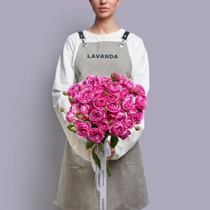 Букет пионовидных роз для вазы