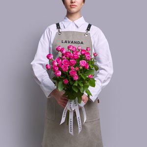 Пионовидные кустовые розы