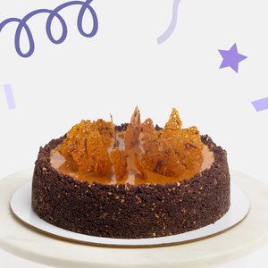 Чизкейк «Карамель-фундук» 1.2 кг.