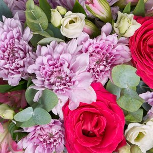 Лавандовая коробочка воздушных цветов