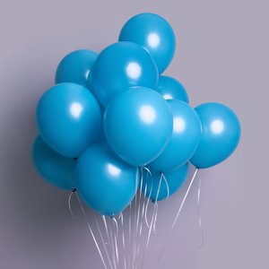 Голубой шар с гелием