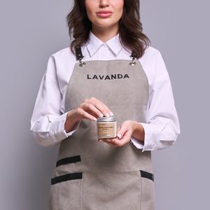 Свеча в светлой банке 120 мл.