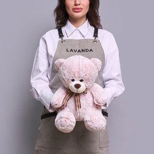 Розовый плюшевый мишка