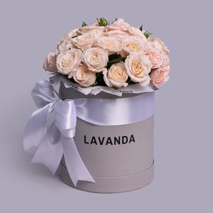 Коробочка пионовидных розочек