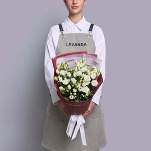 Букет белых эустом