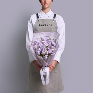 Букет фиолетовых маттиол