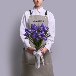 Синие ирисы