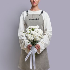 Белые диантусы для вазы