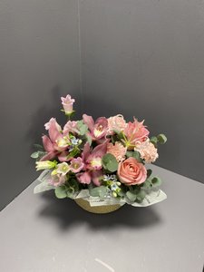 Нежно-розовая композиция 