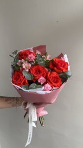 Букет с французскими розами 