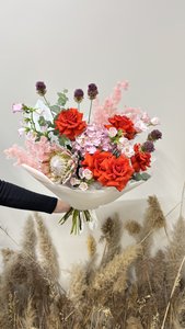 Букет с французским розами