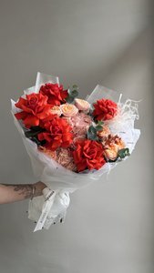 Букет с французскими розами 