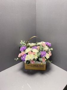 Композиция с диантусами